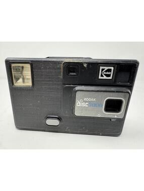 Kodak Disc 3000 Disc Film Format Retro Camera Vintage Angle of View Black